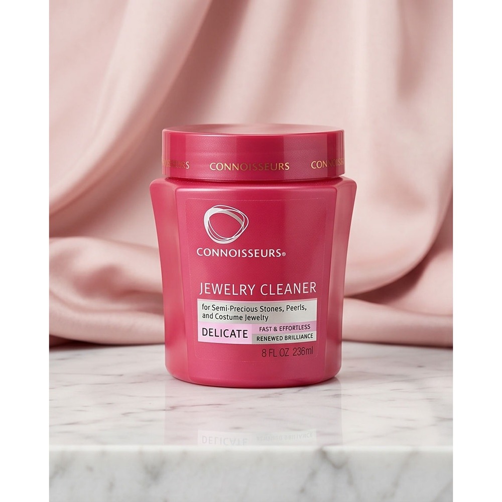 Connoisseurs Delicate Jewelry Cleaner 8 fl oz for Pearls and Gemstones 1047 NEW